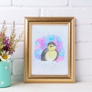 Baby Duck Watercolour